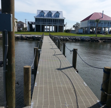 custom built dock in slidell