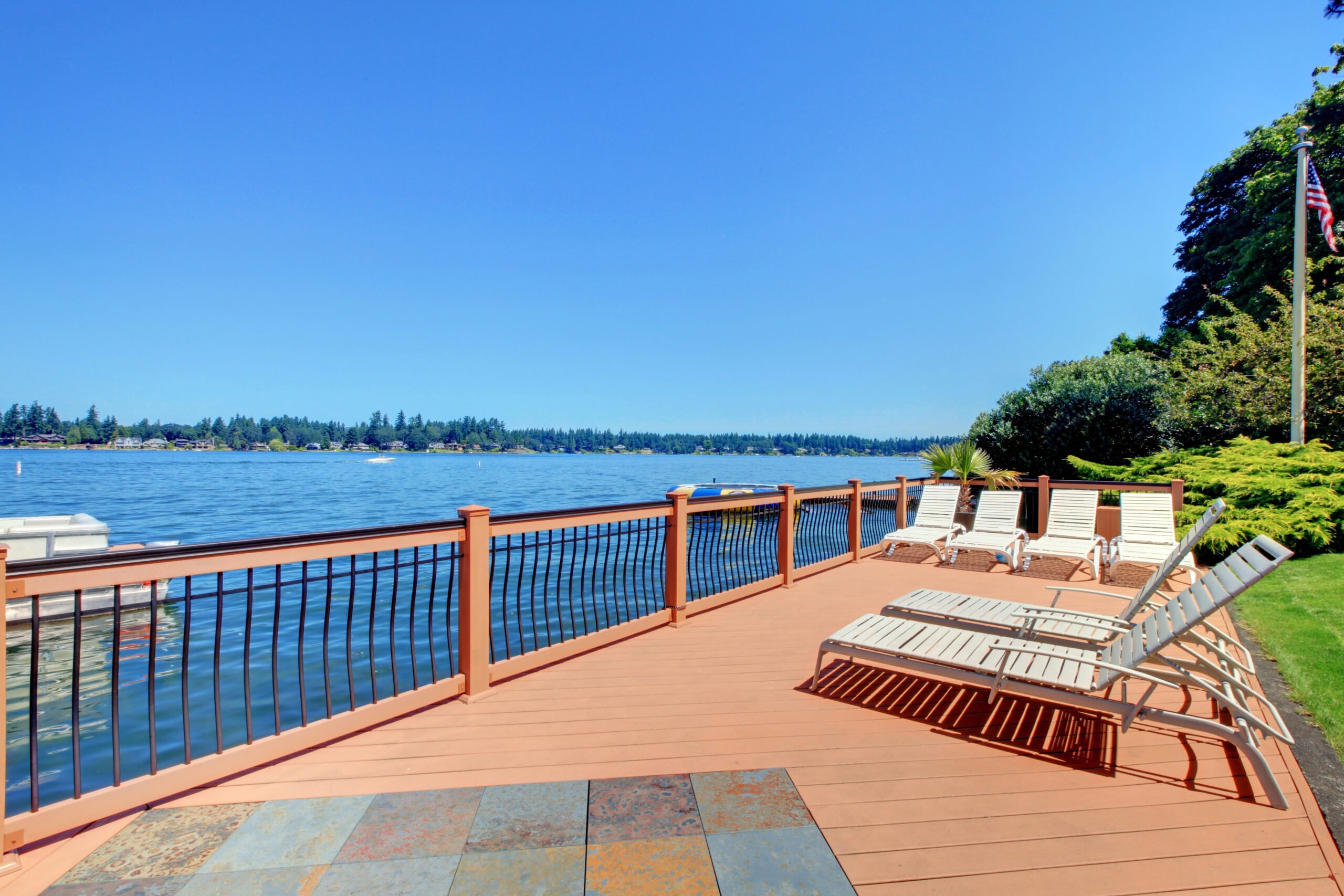 wooden dock
