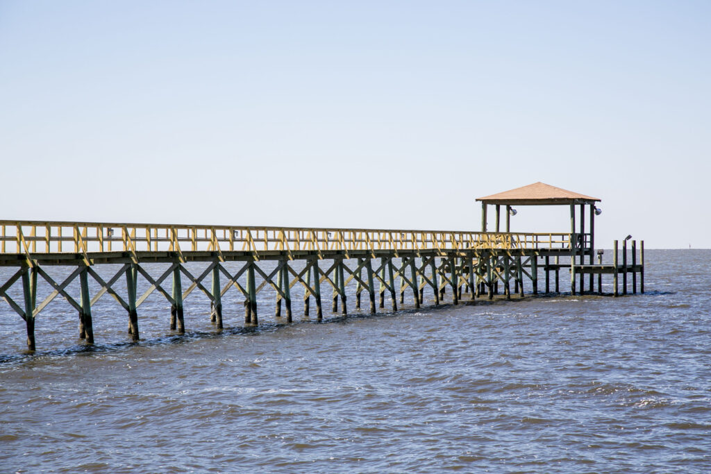custom bridge on lake pontchartrain
