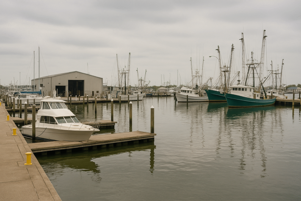 commercial marina in LA