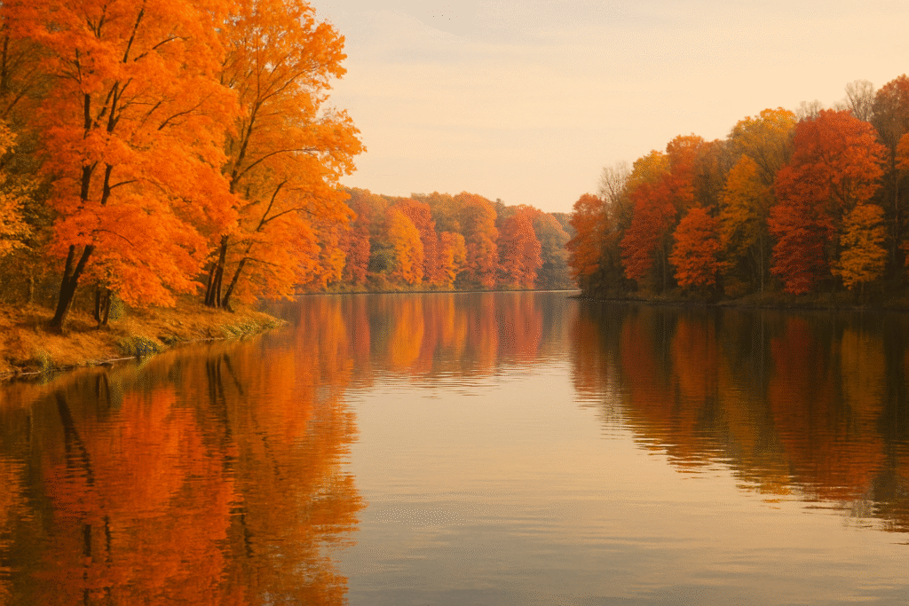 fall landscape artwork