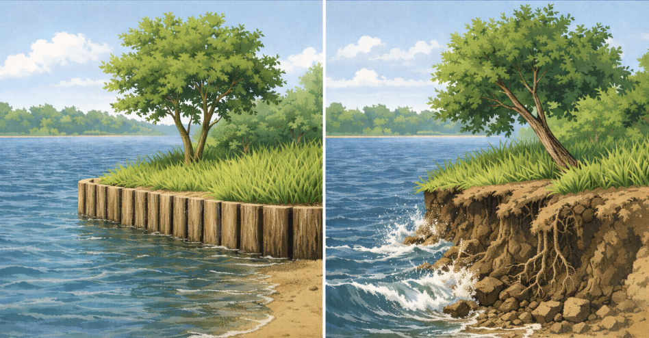 Lake Erosion Causes: What Waterfront Homeowners Need to Know