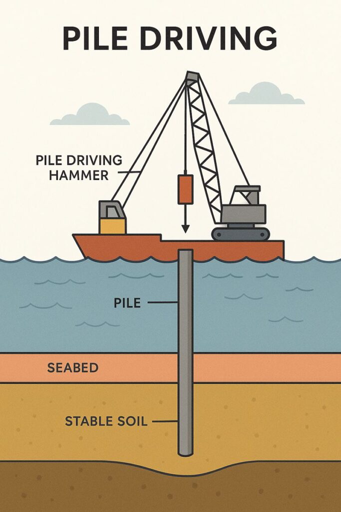 pile driving