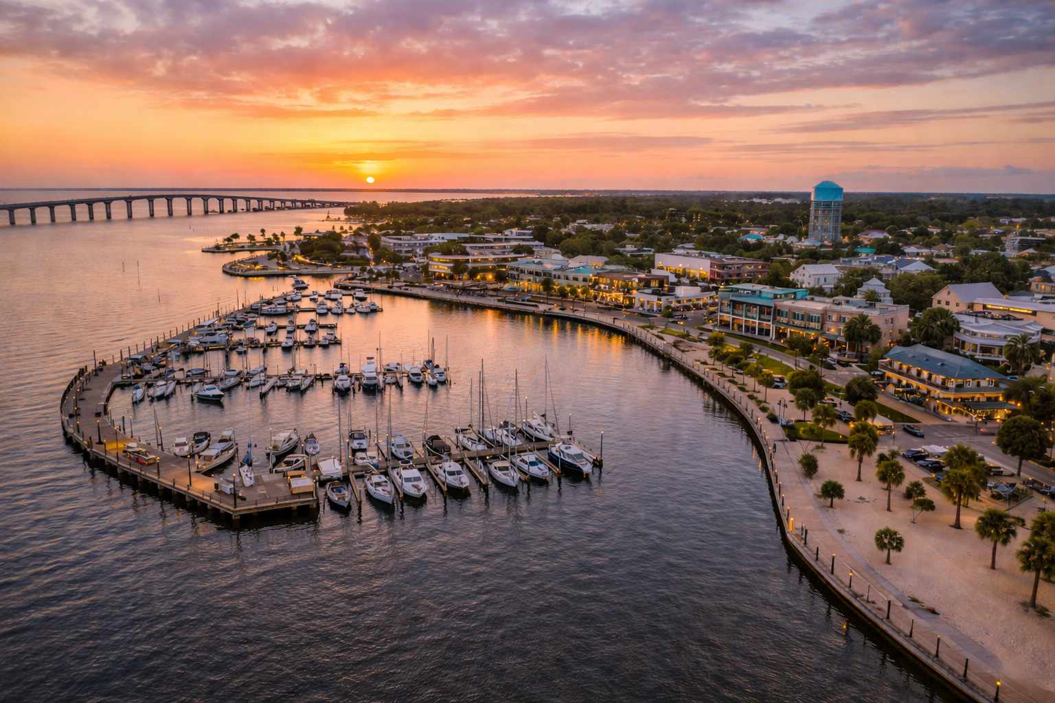 bay st. louis sunset