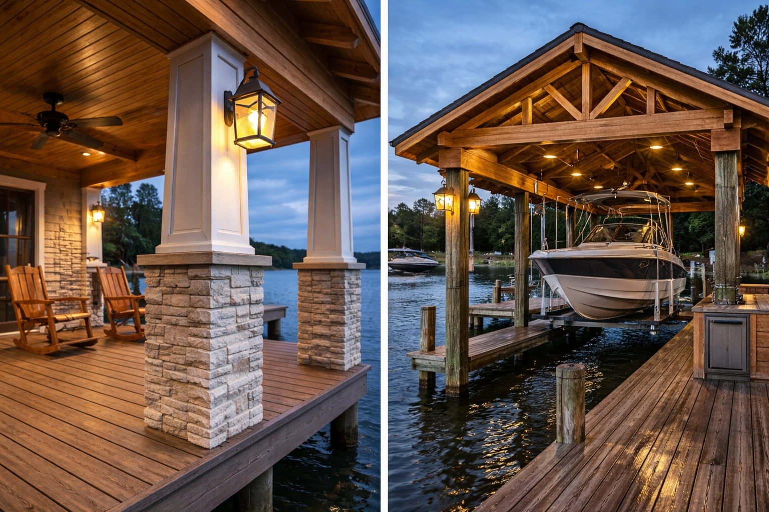 beautiful waterfront property