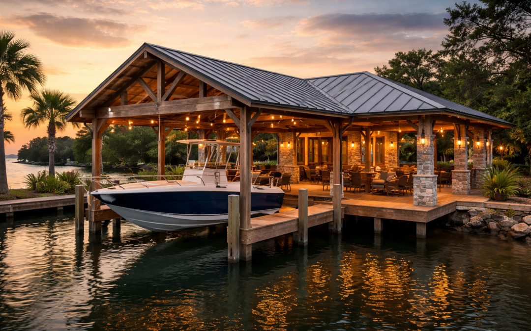 Benefits of a Residential Boathouse on the Gulf Coast