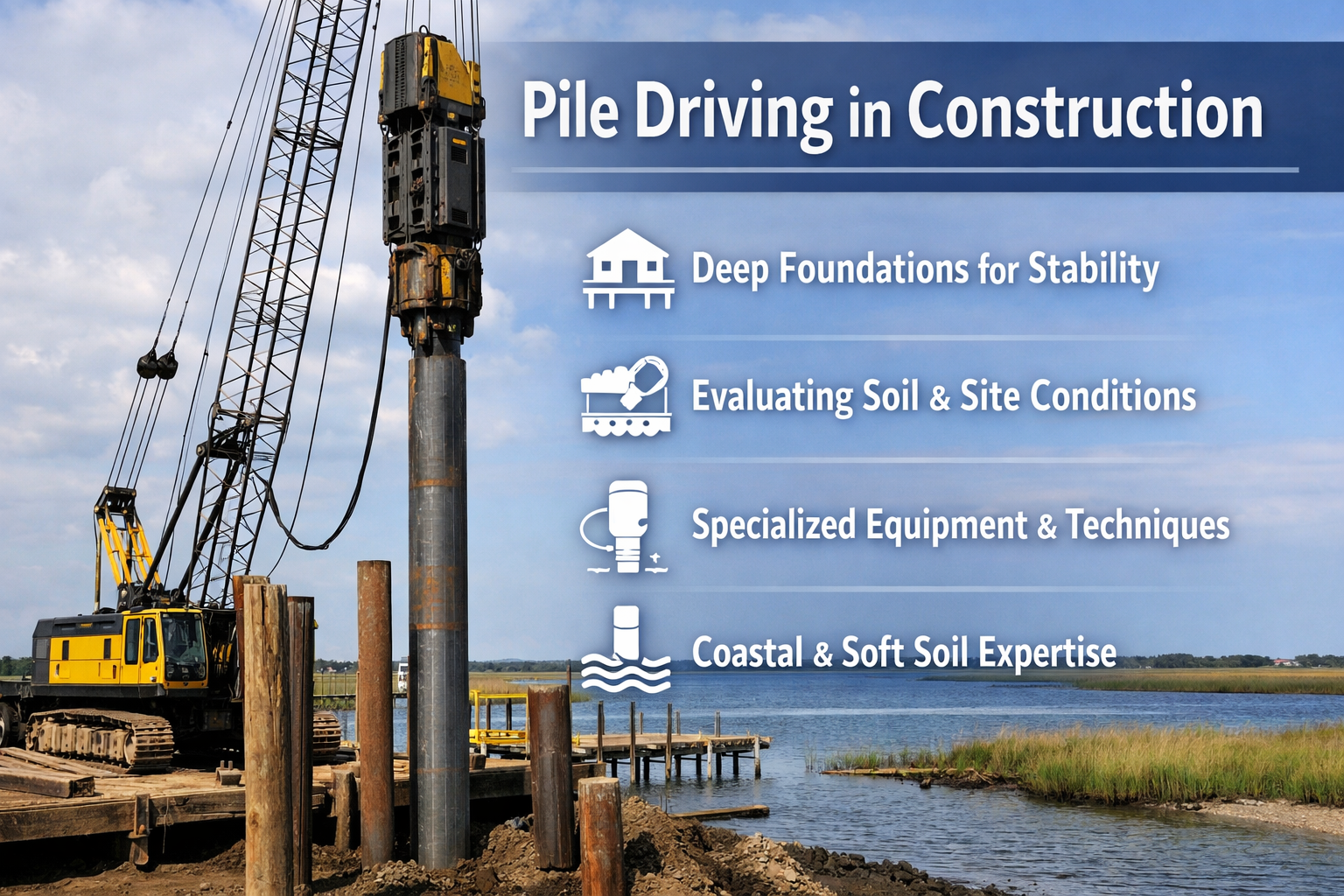 pile driving