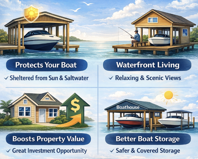 guide to storm protection from boathouses on the gulf coast