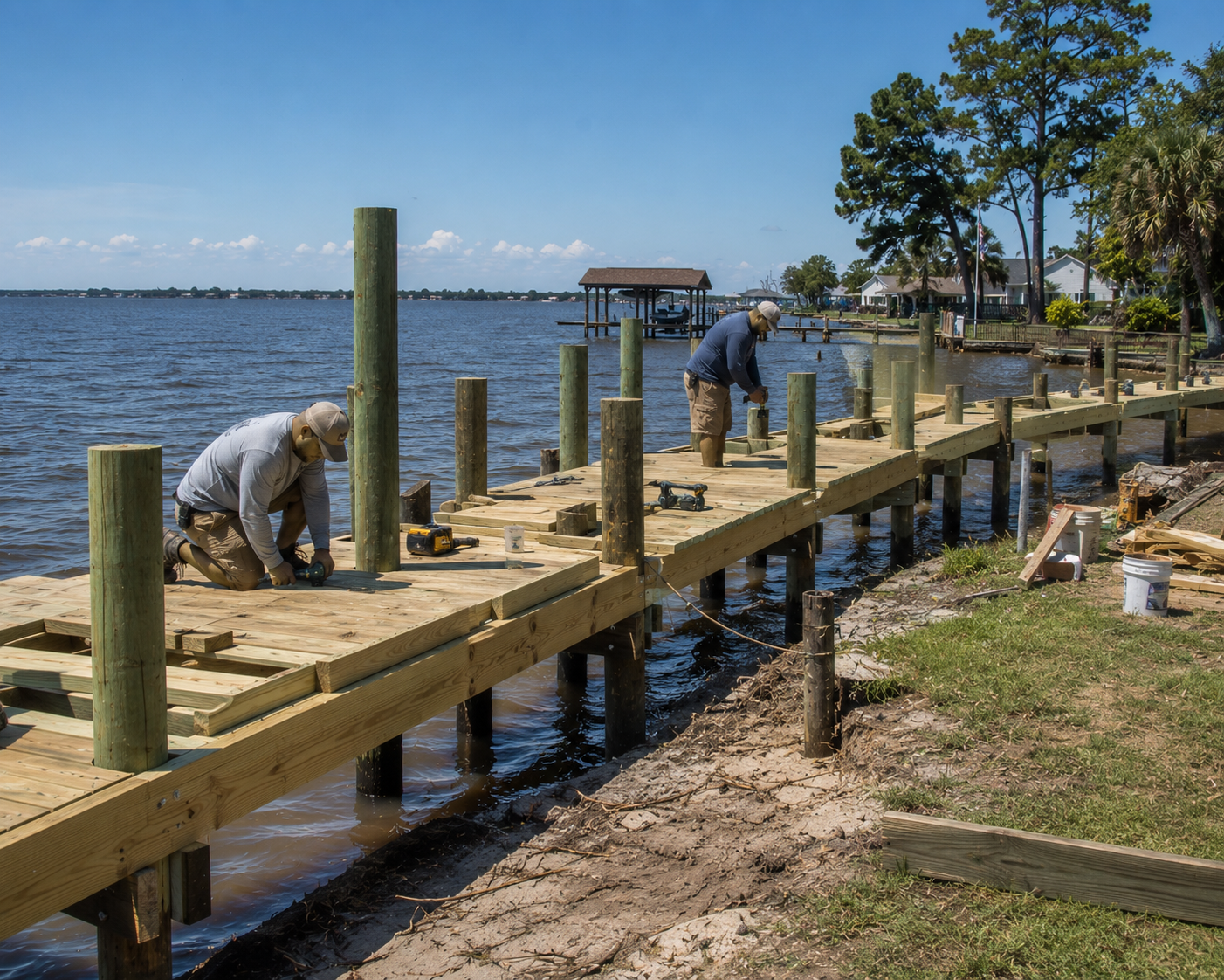 pier construction